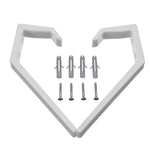 2pcs Helmet Holder Hook Jacket Bags Wall Mount Cloth Display Rack Hanger