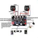 TS-VU003 VU Meter Driver Board Adjust VU Meter Driver Panel Backlight High-Frequency Low-Pass Panel Accessories