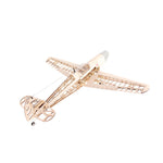 LinkMejor Messerchmitt BF109 Fighter 1070mm Wingspan Balsa Wood RC Airplane Warbird KIT
