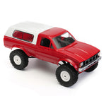 LinkMejor C24 1/16 RTR 4WD 2.4G Military Truck Crawler Off Road RC Car 2CH Toy