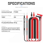 LinkMejor PT2009 Universal Multimeter Probe Spring Test Lead For Digital Professional Multimeter Clamp Meter Desktop Meter 20A 1000V