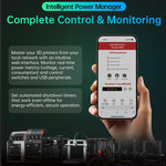 LinkMejor Panda Branch Plus Power Management Multi-Device Power Extended Connections Smart Control for Bambu Lab A1 P1 X1 3D Printer