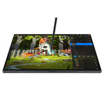 LinkMejor S150 4K 15 Inch Portable Touchscreen Monitor Drawing Display with Pen and Infinitely Adjustable Stand USB C External Screen for Smartphone Tablet Laptop Game Consoles