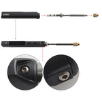 TS100 Hot Melt Nut Insertion Kit Brass CNC Precision for M2 M3 M4 M5 M6 M8 Compatible with 936 Soldering Iron Tips