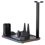 For Switch 2 12-in-1 Multi-functional Cooling and Charging Dock Switch Console Storage Dock with RGB Lighting IPEGA PG-SW2065