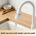 10/50Pcs Universal Faucet Filter Cotton Anti-splash Thickened Faucet Filter with T-strap Tap Water Filter Bag
