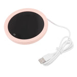 IPRee USB Electric Cup Warmer Heating Pad Coffee Milk Tea Water Thermostatic Cup Warmer for Home Office
