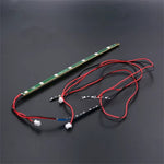 XK A280 P-51 Mustang 560mm RC Airplane Spare Part Left Light Strip / Right Light Strip / Tail Light Strip
