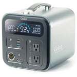 [USA Direct] Gofort UA550 550Wh 600W Portable Power Station 2x Pure Sine Wave AC110V Outlets Inverter Solar Generator for RV