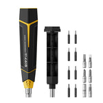 LinkMejor JM-8197 16-Piece CR-V Screwdriver Set with Phillips Slotted Tri-wing and Hex Bits Multi-Function Household Tool Kit