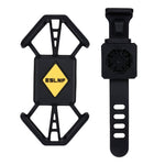 LinkMejor Road Bike Mountain Bike Silicone Phone Holder 4.7''-7.2'' Bicycle Phone Holder Bicycle Quick-release Mobile Phone Stand