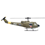 LinkMejor 450 Class UH-1D 2.4G 11CH GPS Stabilized Scale Flybarless RC Helicopter RTF With X1 Flight Controller
