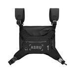 Men's Tactical Chest Bag Outdoor Gym Vest Reflective Safety Waterproof Cycling Pack Multi-function Male Phone Case Casual Sports Bag