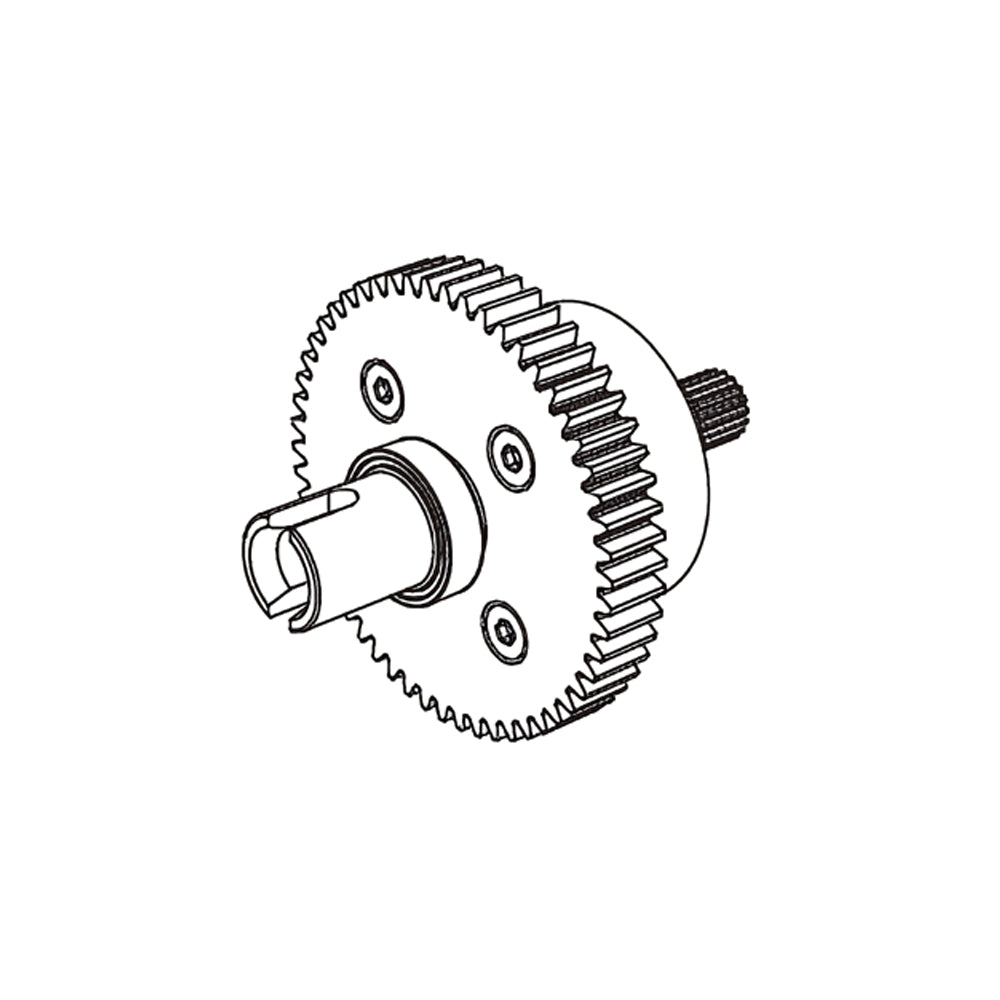 LinkMejor 7304 RC Car Original Parts Center Front Rear Differential