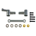 Upgraded Metal Steering Assembly With Bearings For MJX HYPER GO 14209 14210 H14BM 1/14 Remote Control Car Accessories