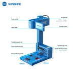 LinkMejor SS-890B Ultra Foldable Smart Laser Machine 10W High-Power Auto Positioning Air Cooling For IPX-17PM And All Other Models Back Covers