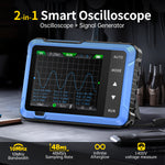 LinkMejor DSO510 Handheld Digital Oscilloscope 2.8 Inch TFT LCD 10 MHz Bandwidth 48MSa s Sampling Rate Portable Design for Precision Measurement