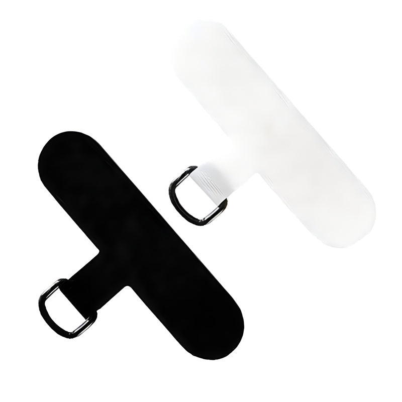 1Pcs Universal TPU Mobile Phone Anti-lost Lanyard Card Clip Gasket Nylon Detachable Phone Hanging Cord Strap Patch Tether Pad