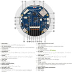 ESP32-S3 2.8 inch IPS Touchscreen LCD Development Board Dual-Core Processor Wi-Fi Bluetooth BLE 5 I2C Interface 480x480 Resolution