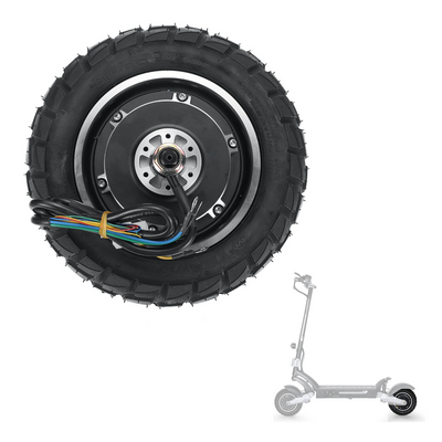 LinkMejor 60V 1800W Motor For LinkMejor X1 X1 2.0 10 Inch Electric Scooter Hub Motor Brushless Motor with Vacuum Off-Road Tires For LinkMejor X1