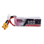 LinkMejor GNB 11.4V 300mAh 80C 3S HV LiPo Battery XT30 Plug for RC Drone