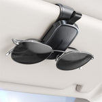 LinkMejor JR-ZS511 Magnetic One-hand Car Visor Sunglasses Holder Clip Universal Car Eyeglass Clips