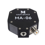 MA-06 Shortwave Antenna Base 100W High Power Built-In 1:1 Balun 3D-Printed ABS Portable Positive Vertical Horizontal Antenna Bracket for Outdoor Use