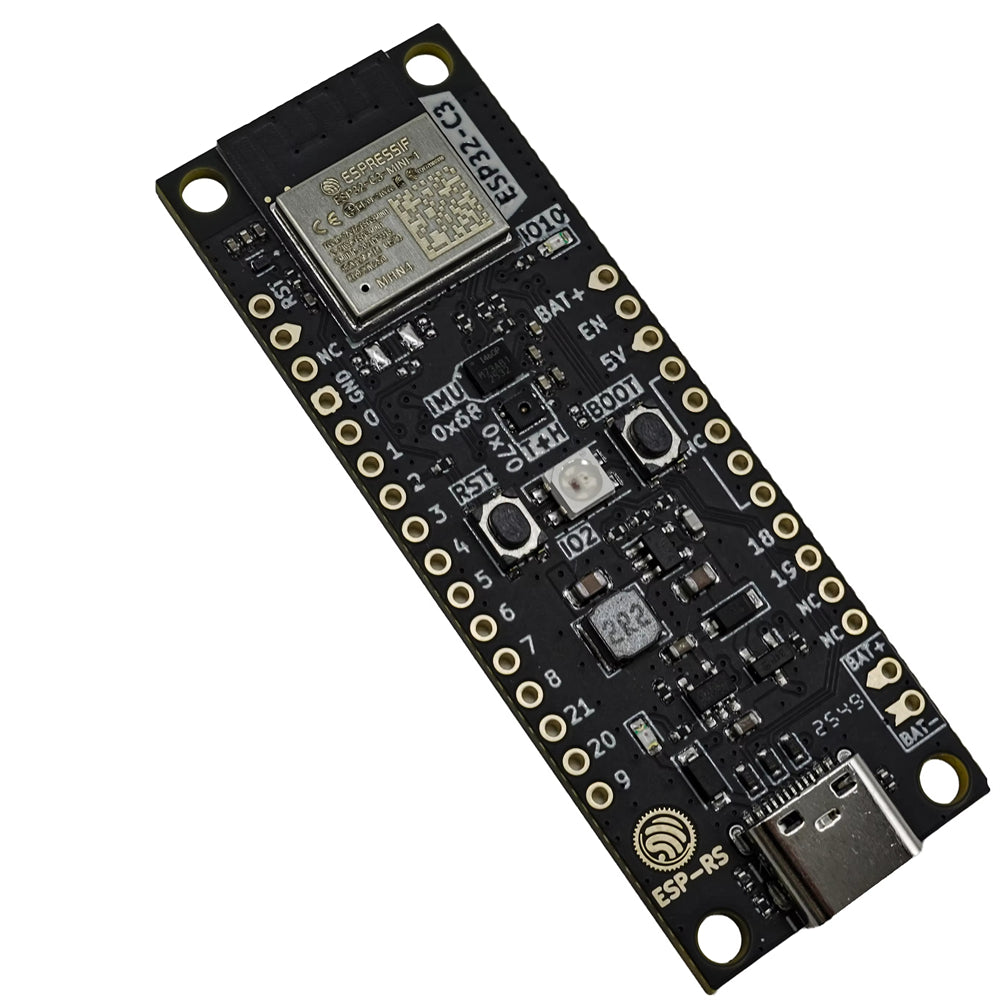 Espressif ESP32-C3 DevKit-RUST-2 Development Board WiFi bluetooth LE IMU SHTC3 Temperature Humidity Sensor Module Type-C