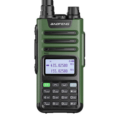 LinkMejor UV13Pro V2 Dual Band Walkie Talkie 999 Channels 1800mAh 16KM Long Range Type-C Charger Transceiver Ham Two Way Radio European Standard