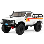 LinkMejor EX86110 V2 For PIONEER Ⅱ 1/10 2.4G 4WD RC Car Rock Crawler Off-Road Climbing Pickup Truck Two Speed LCG Portal Axle  Reverse Drive Hobbywing ESC LED Light Oil Shocks Vehicles Models Toys