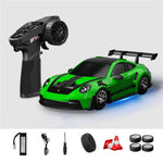 Hstar D24-03Q1- D24-03S3 RTR 1/24 2.4G 4WD Drift RC Car Gyro Mini Full Proportional LED Light Remote Control High-Speed Motor On-Road Racing Vehicle Model Boys Gifts Toys