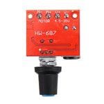 DC 5V To DC 35V 5A 90W Mini DC Motor PWM Speed Controller Module Speed Regulator Adjustable Light Modulator Electronic Switch Module Board