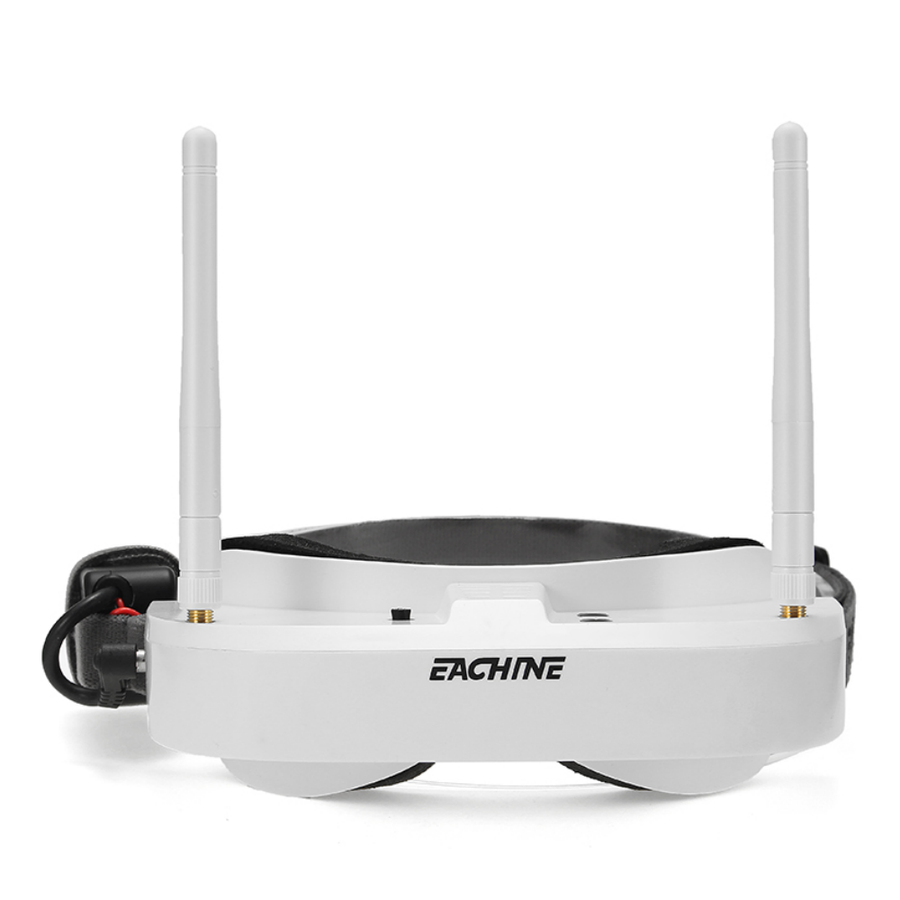 Eachine EV100 FPV Goggles 5.8GHz 72CH 720*540 with Dual Antennas& Fan 18650 Battery Case For RC Drone [UK/CZ Direct]