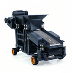 LinkMejor YG180 1/50 RC Car Vibrating Sand Screening Machine Truck Simulation Engineering Electric Remote Control Construction LED Light Sound Fully Function Vehicles Models Kids Children Toys