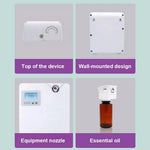 Bluetooth Smart Scent Diffuser Hotel Air Freshener Scent Diffuser Cover 300mL for Home Scent Dispenser Electronic Scent 300-400m³ Coverage