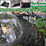LinkMejor PVC Garden Fish Pond Liner Anti-Seepage Waterproof Heavy Duty Membrane Reinforced Landscaping Furniture Dust Cover