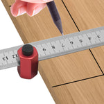2PCS Square Auxiliary Clamp Stair Gauge Framing Square Attachment Jigs For Perfect Angles Stair Measurements and Precision Framing