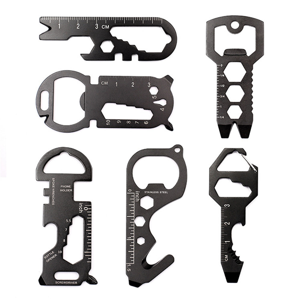 Multi-functional Pocket Tool Hex Wrench and Bottle Opener with Compact Portable Design for Indoor Outdoor Adventure