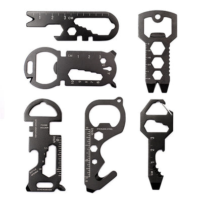 Multi-functional Pocket Tool Hex Wrench and Bottle Opener with Compact Portable Design for Indoor Outdoor Adventure