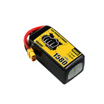 22.2V 1380mAh 1580mAh 1680mAh 180C 6S LiPo Battery XT60 Plug for RC Drone