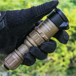 Weltool W3 Pro TAC Mini LEP Flashlight 1479M Long Range 930 Lumens IP67 Waterproof Power by 18350 Battery Rechargeable Tactical Flashlight