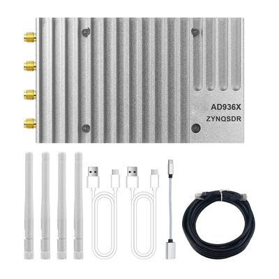 LinkMejor Pluto+ SDR Software Defined Radio 70MHz to 6GHz AD9363 FPGA Dual Core Gigabit Ethernet USB OTG External Clock Support High Accuracy Signal Processing