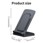 15W Desktop Vertical Wirelss Charger Fast Wireless Charging Holder Stand for iPhone 17 17Pro 16 Pro Max 15 14 13 for Xiaomi 17pro for Samsung Galaxy S25 Ultra for Huawei Mate XTs