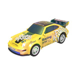 LinkMejor HG4-427 RTR 1/64 2.4G RWD Mini Alloy Drift RC Car Colorful LED Light Support App Remote Control Three Speed Vehicles Models Pocket Toys Desktop Collection Gift For Boys