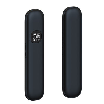 BLD06 Mini bluetooth 5.4 Speaker Bone Conduction Speaker White Noise Reduction Soundbar 3D Surround Stereo 400mAh Battery LED Screen Support TF Card Playback Sleeping-assisted Under Pillow Soundbar