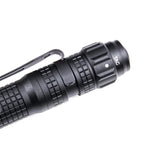 LinkMejor TA22 850 Lumen EDC High Power Portable Tactical Penlight with Back Clip & Battery, Rechargeable IPX8 Waterproof Tri-Mode Pen Shape LED Flashlight Detecting Light