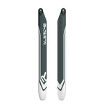 LinkMejor R Series 520mm Car-bon Fiber Propeller Main Tail Blade for RC Helicopter