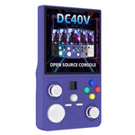 [128G] DC40V Open Source Retro WIFI Handheld Game Console 4000mAh 4.0-inch IPS Screen Quad-Core RK3326 Multiplayer Portable Pocket Video Player with Dual Replaceable Joysticks