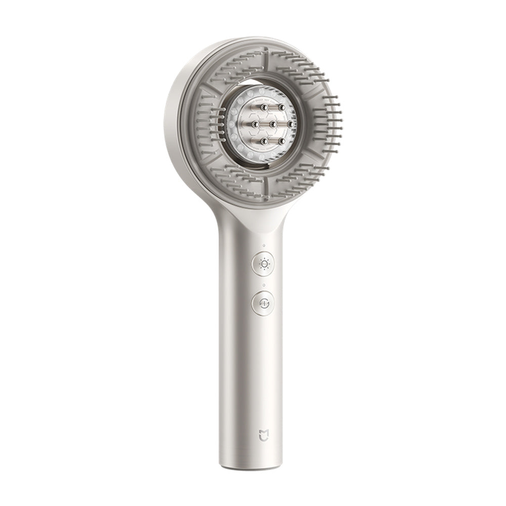 LinkMejor Mijia Smart Scalp Massage Brush with Graphene Warm Care Liquid Delivery Rollers 6 Modes APP Control IPX7 Waterproof