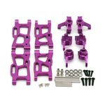 Upgraded Metal Steering Cup Front Rear Upper Arm Rear Wheel Seat C Seat For Wltoys 144001 124008 124010 RC Car Parts